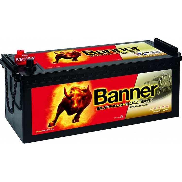 Tootefoto - Banner Aku Buffalo Bull Shd Pro 225Ah 517X273X212 + - 1150A