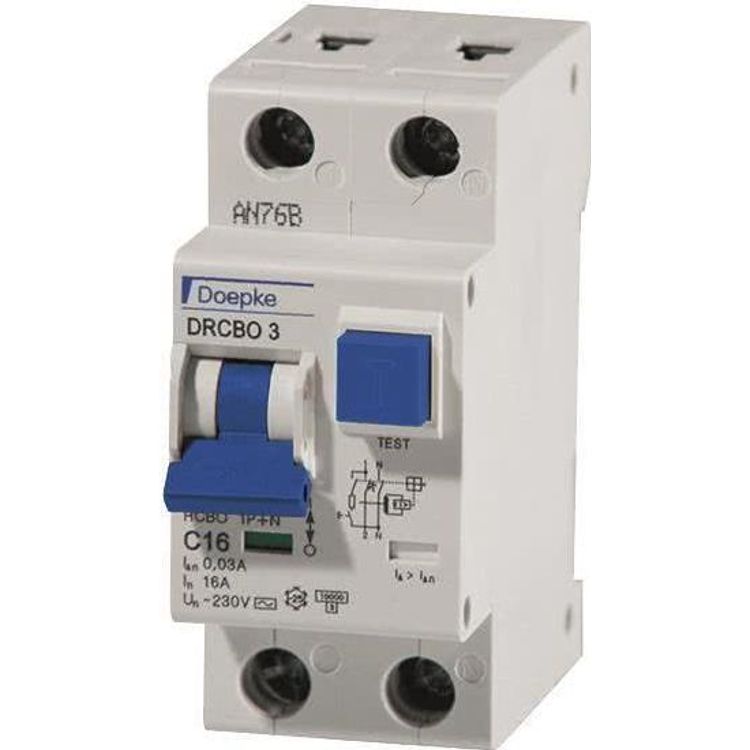 Tootefoto - Doepke Schaltger te GmbH FI/LS-Kombination DRCBO 3 C16/0,3/1N-A (09932134)