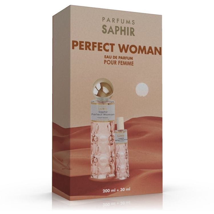 Tootefoto - Alkotest SET SAPHIR Perfect Woman EDP sprei 200ml + EDP sprei 30ml
