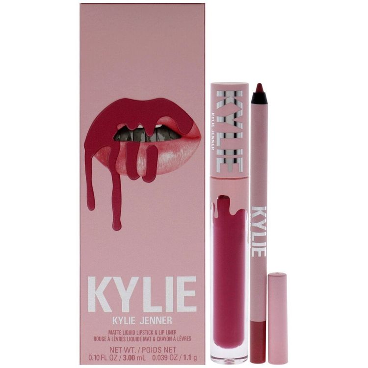 Tootefoto - Komplekt Kylie Cosmetics: By Kylie, vedel huulepulk, 102, Extraordinary, 3 ml + By Kylie, pliiats, huulepulk, Extraordinary, 1,1 g naistele