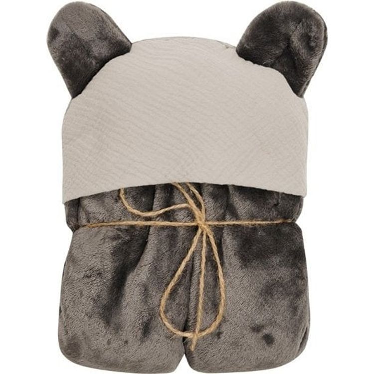 Tootefoto - Babymatexi tekk 95 x 95 koos kapotiga Koala musliiniga 03