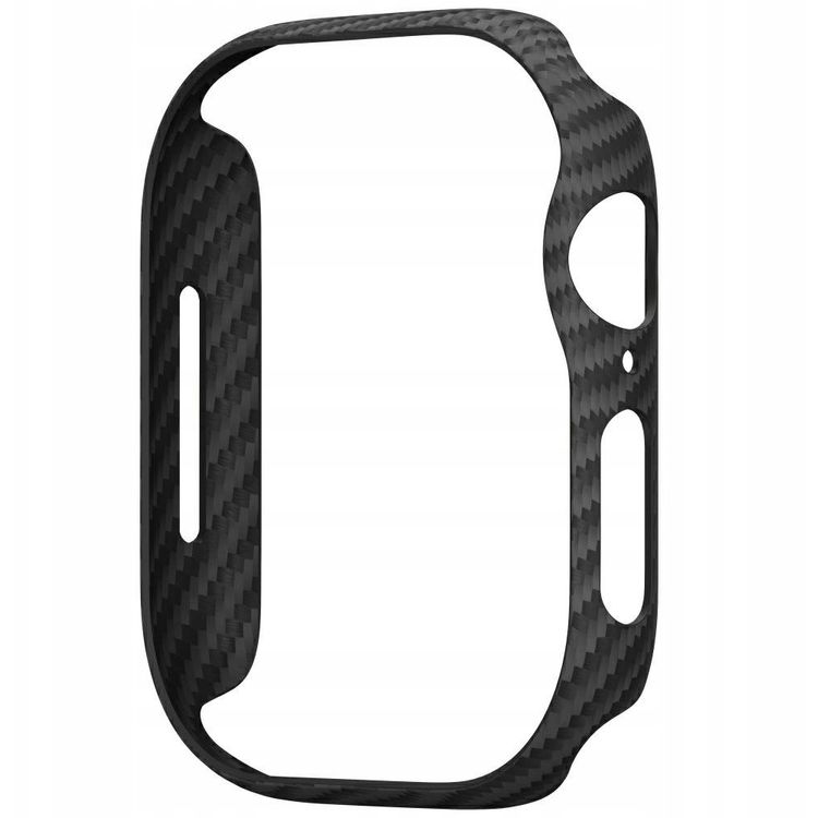 Tootefoto - Pitaka PITAKA hu mbris Apple Watchile 10/11 (42 mm) must ja hall