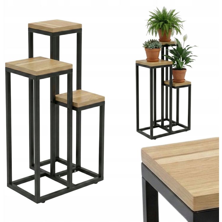 Tootefoto - Edaxo k rgel seisev lillealus BIOS* 3 lille jaoks, 34 x 34 x 67 cm