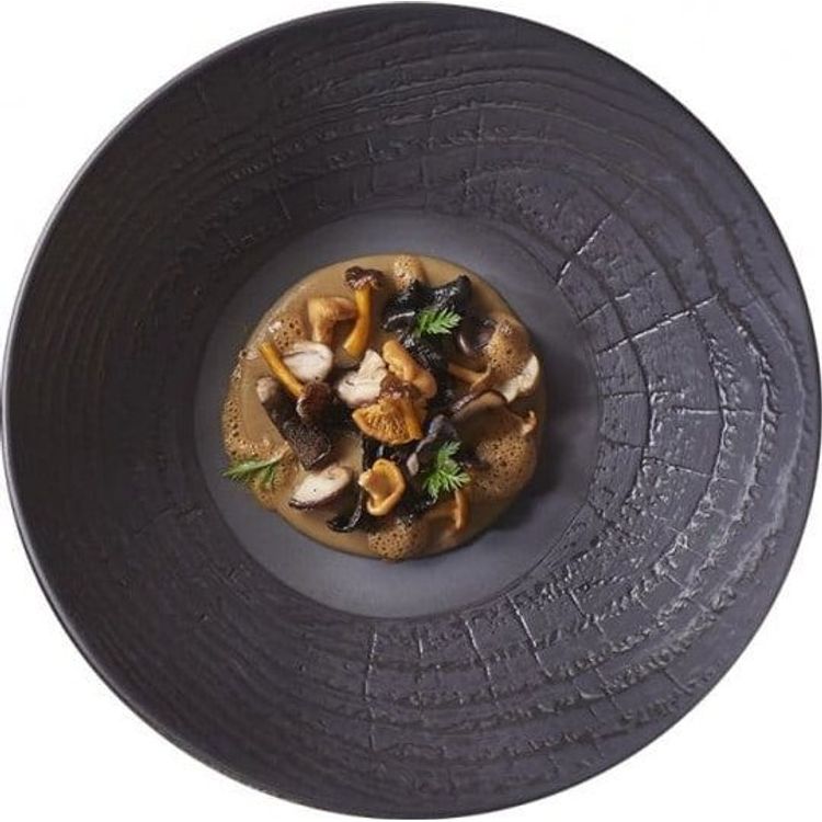 Tootefoto - Talerz g eboki 24cm ARBORESCENCE czarny