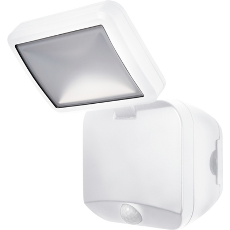Tootefoto - Osram Homelighting Battery Led Spotlight Sensor 4W 4000K Ip54 White 4099854497537 Outdoor Floodlight