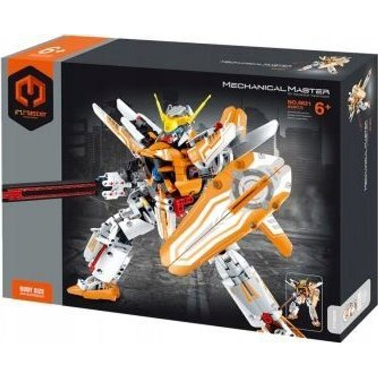 Tootefoto - Toy Mecha Warrior Yellow 833pcs 6821 41063