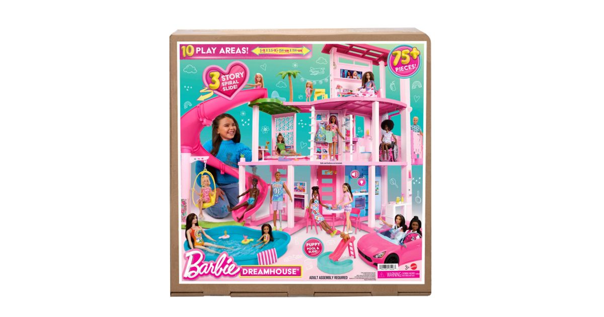  Liscianigiochi Barbie Dream House Pretend Play Doll