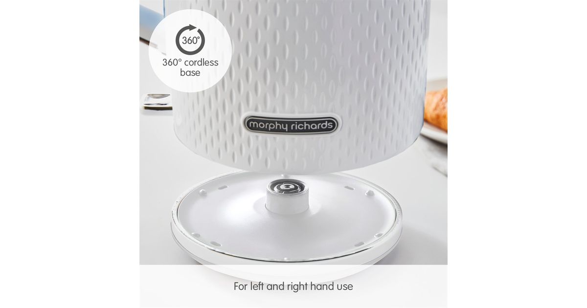 Morphy Richards Czajnik Verve biay electric kettle 1.7 L 3000 W Green Kettles Small kitchen