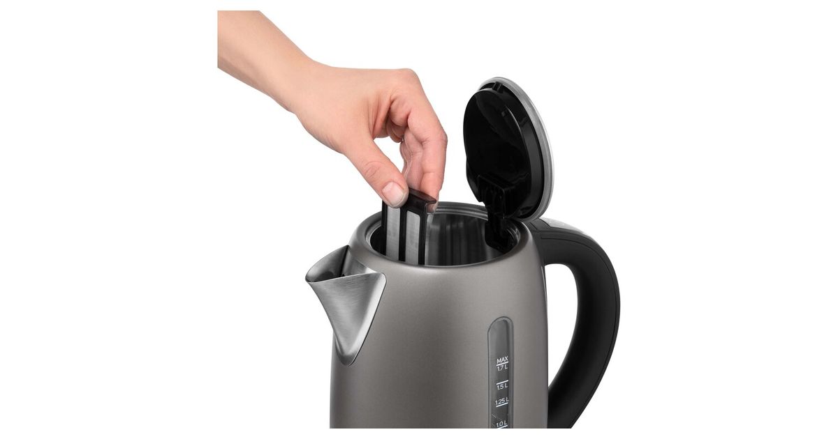 Aigostar 2200W Glass Electric Kettle 1.0L Black VDE / Elfin 