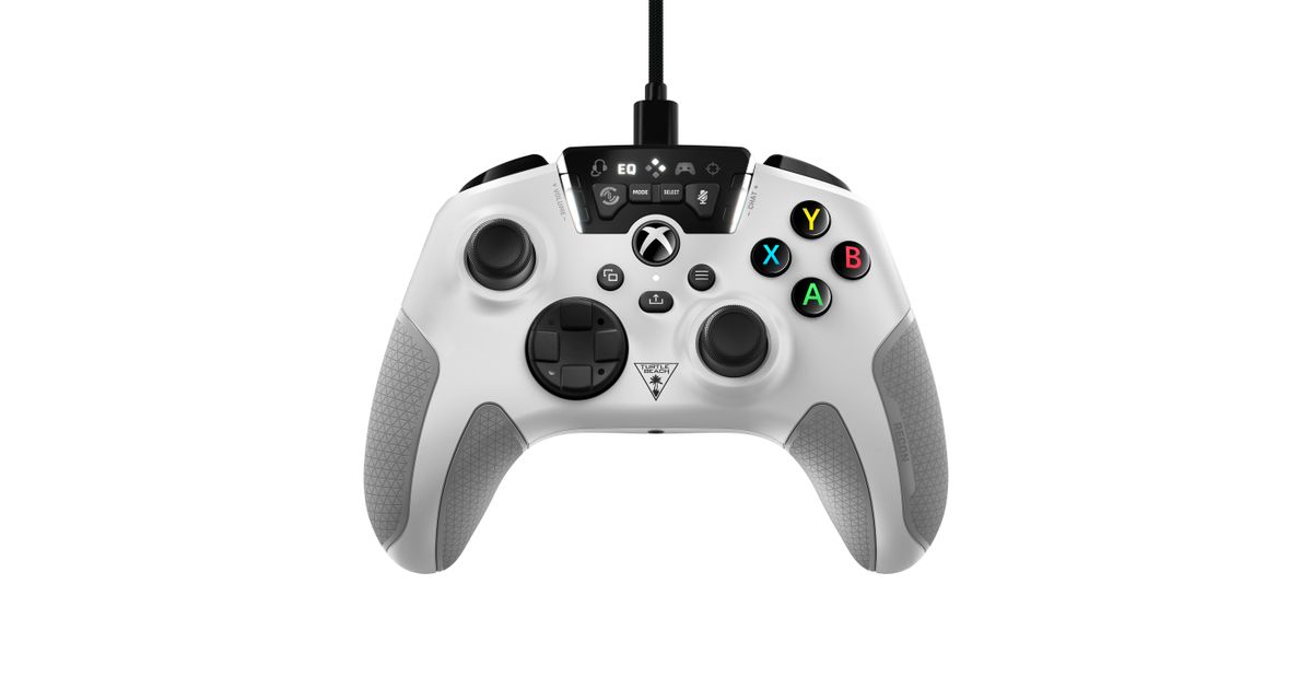 Turtle Beach Recon Black, Grey, White USB Gamepad PC, Xbox, Xbox