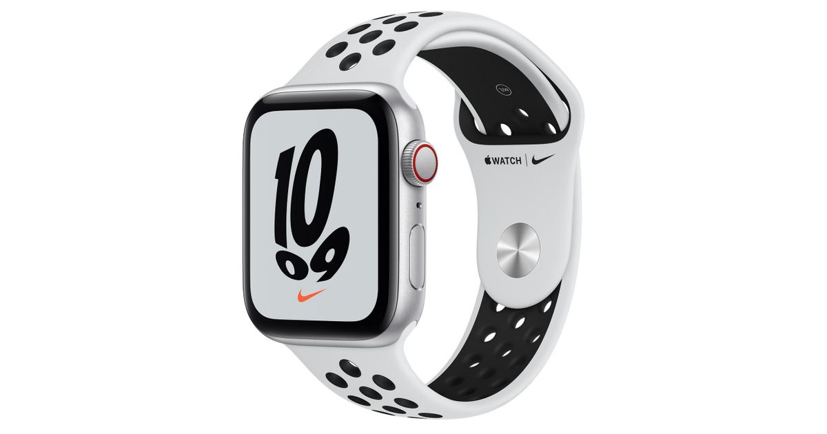 Apple Watch SE Nike OLED 44 mm 4G Silver GPS (satellite) - Smartwatches ...