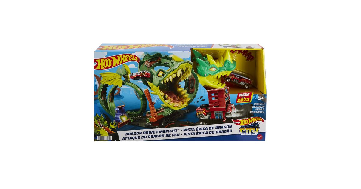 Pista hot wheel dragon clearance