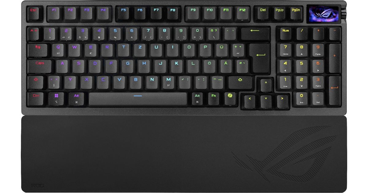 Asus Keyboard ASUS ROG Azoth 96 HE Gaming Keyboard USB + RF Wireless ...