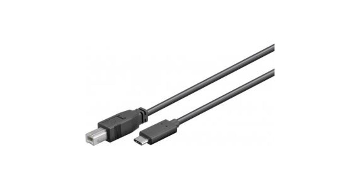 Cavo USB-B a USB-C da 2 m, USB 5Gbps, Cavetto Dati USB 3.0, Cavo di Trasferimento Dati USB-C
