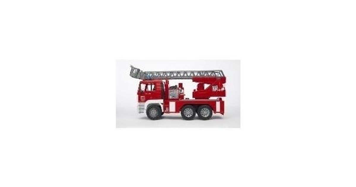 BRUDER MAN Fire engine with selwing ladder - Multi - ABS Synthetik - 4 ...