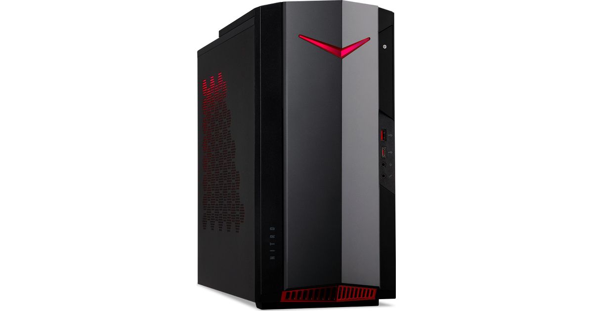 Komputer Acer Nitro N50-620, Core i5-11400F, 16 GB, RTX 3060 Ti, 1 TB M ...