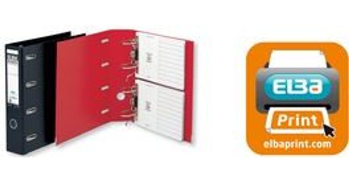 Elba Lever Arch File with 2 Mechanisms Rado 75mm, PVC White Valge A4 ...