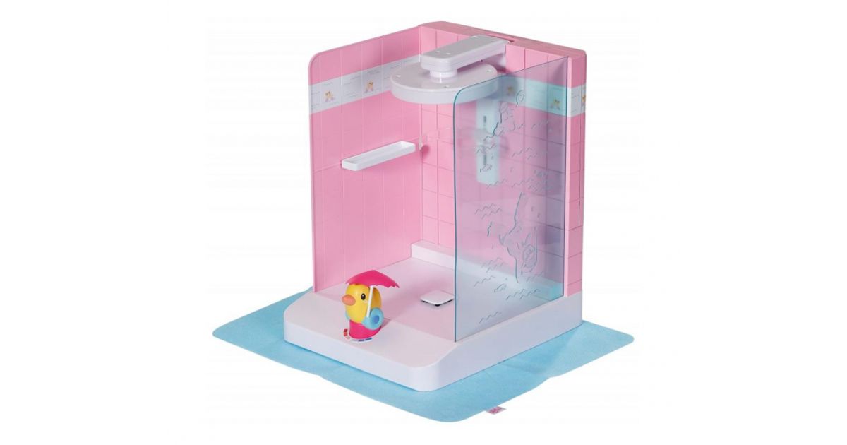 BABY born Bath Walk in Shower Doll bathroom Dolls Nukud ja lisad