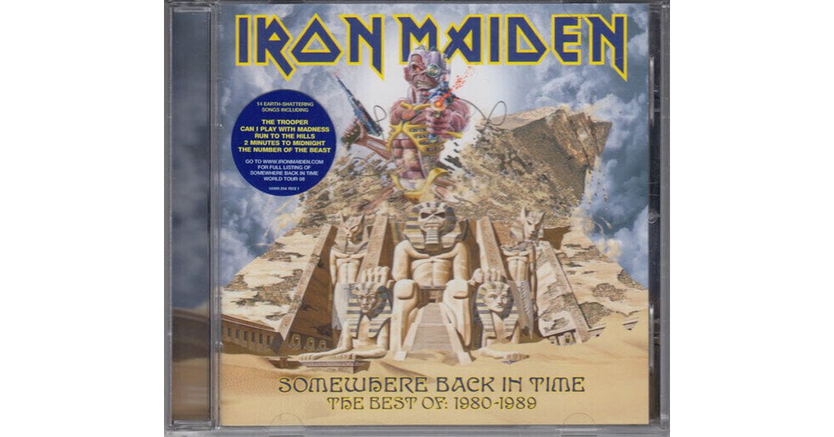 Iron Maiden - Somewhere In Time - 1986 Capitol Records, VG+/VG