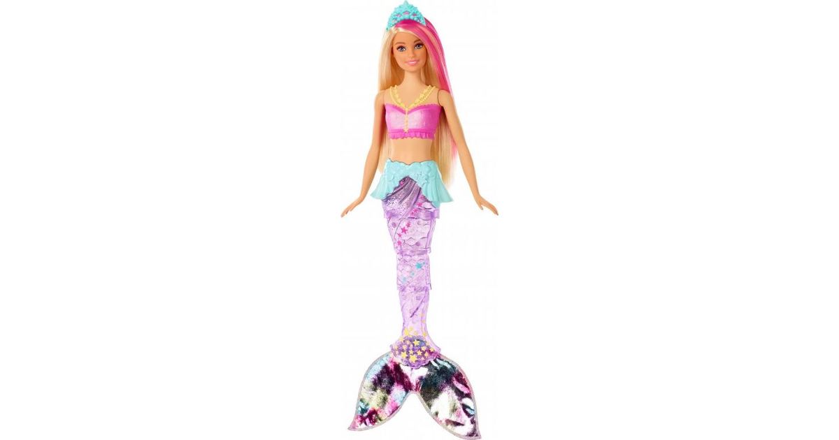 Barbie mermaid glowing store tail