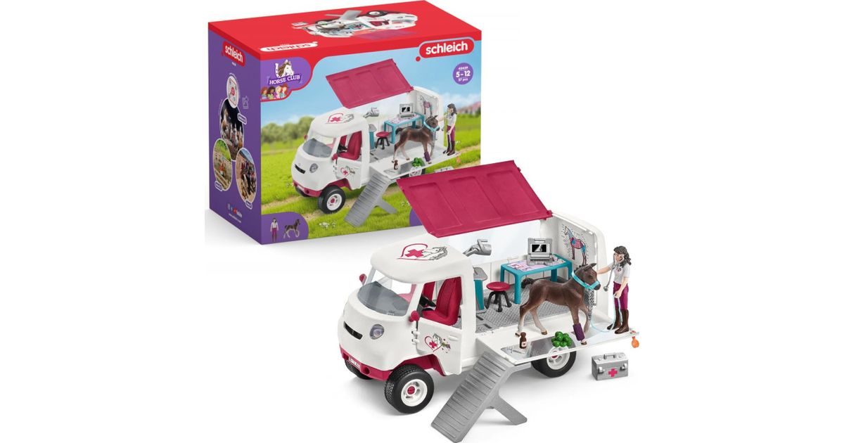 Schleich mobile store vet van set