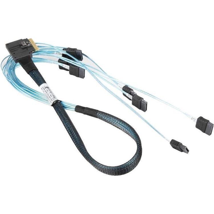 Tootefoto - Supermicro CBL-SAST-0827 SAS-kaabel 0,7 m Must