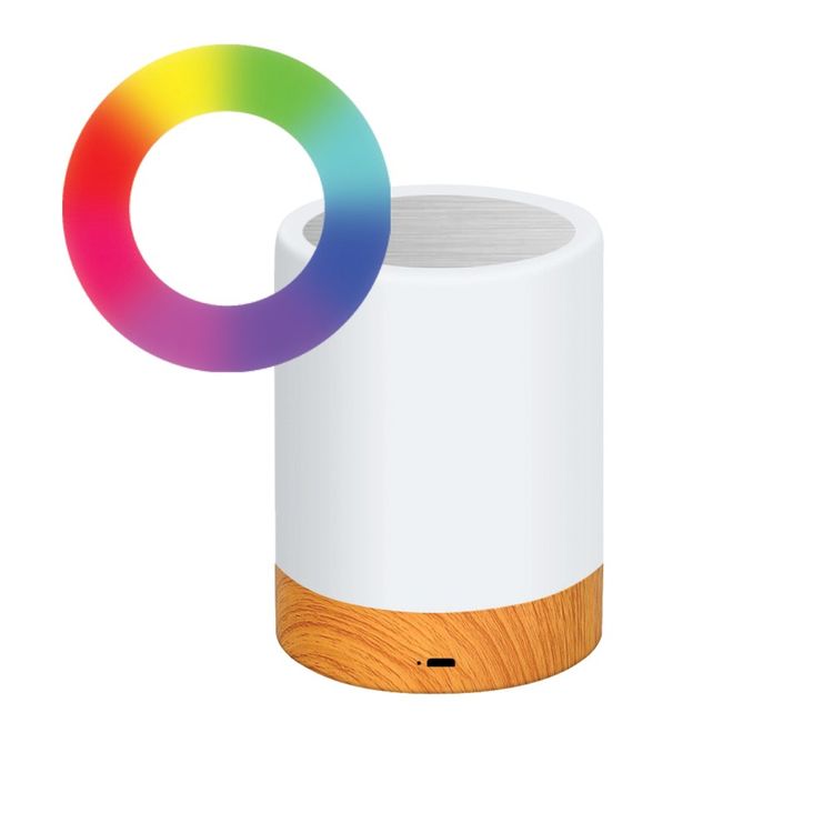 Tootefoto - Techly I-LED TOUCH laualamp 1,6 W Valge