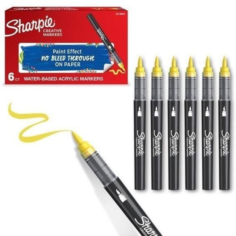 Tootefoto - Markery akrylowe te (6szt)