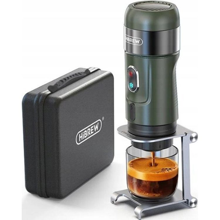 Tootefoto - HiBREW Kaasaskantav kolm- hes kohvimasin mbrisega HiBREW H4B_GN