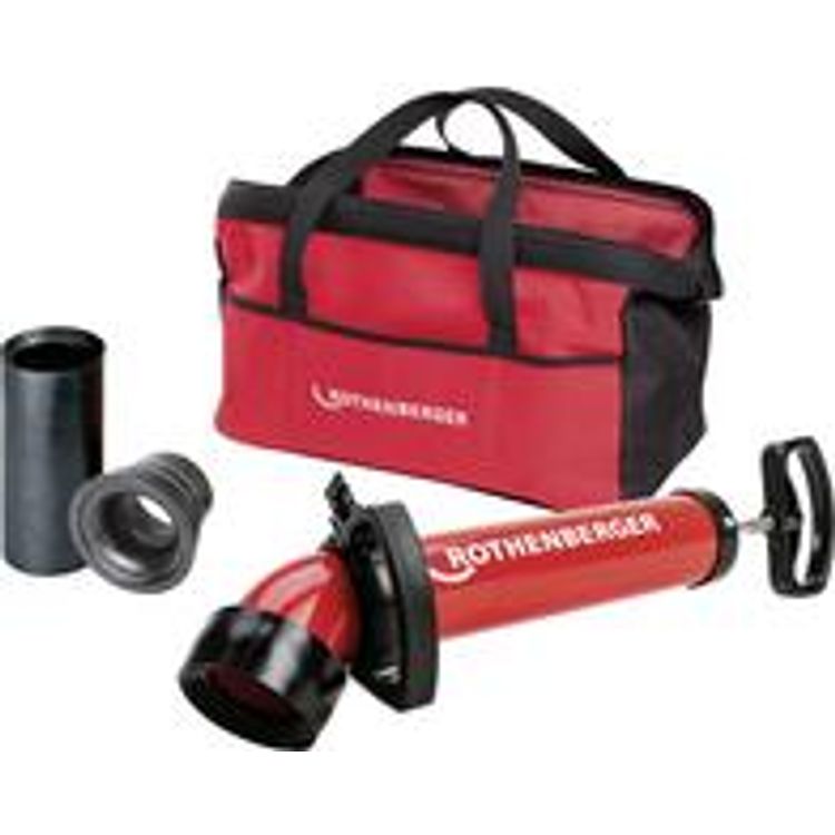 Tootefoto - Rothenberger 1000001762 Rohrreinigungsger t ROPUMP SUPER PLUS Set m. Adapter breit (1000001762)