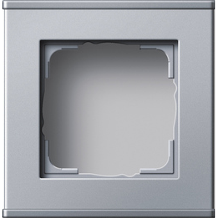 Tootefoto - GIRA 7875354 Wandplatte/Schalterabdeckung Aluminium (7875354)