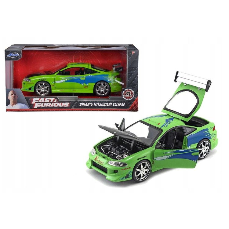 Tootefoto - Auto Meta Fast & Furious Mitsubishi 1 24 WB4