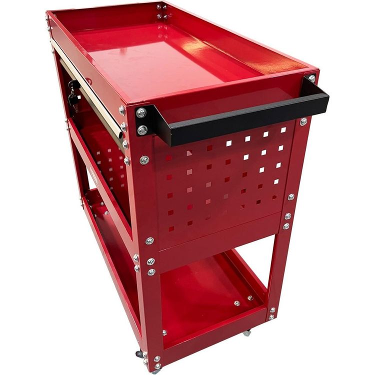 Tootefoto - AW WORKSHOP TROLLEY METAL 3 LEVELS + 1 DRAWER
