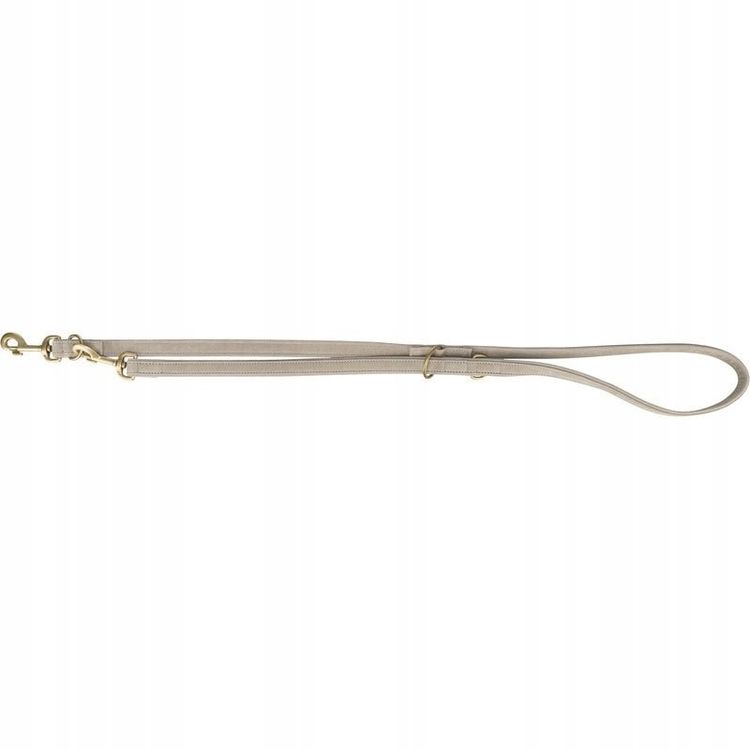 Tootefoto - Puhas reguleeritav koerarihm, nahk, helehall, L XL: 2 m/25 mm