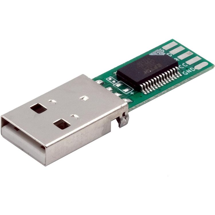 Tootefoto - EXSYS GmbH USB zu 1S Seriell RS-232 Konverter-Board (FTDI Chipsatz) (EX-13101)