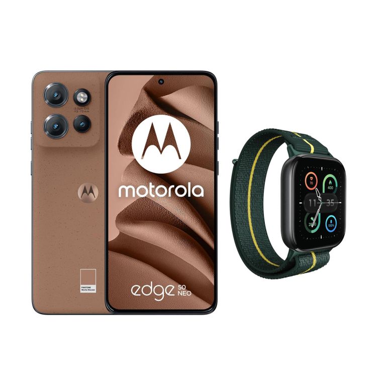 Tootefoto - Motorola edge 50 neo 5G 12/512GB Mocha Mousse + watch fit