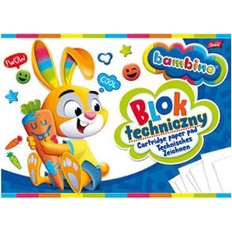 Tootefoto - NO NAME Tehniline plokk A3 10k BAMBINO p10, segu hind 1 tk