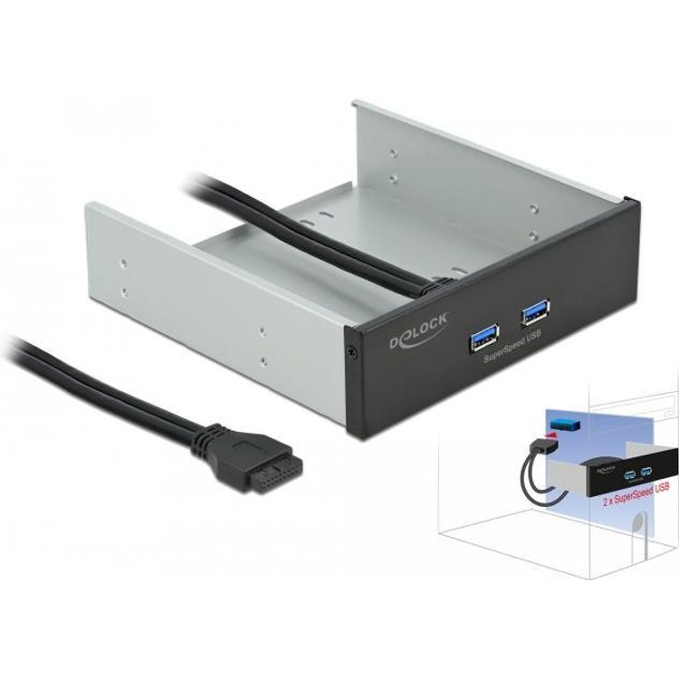 Tootefoto - DeLOCK 61005 arvutikorpuse detail Universaalne Esipaneel