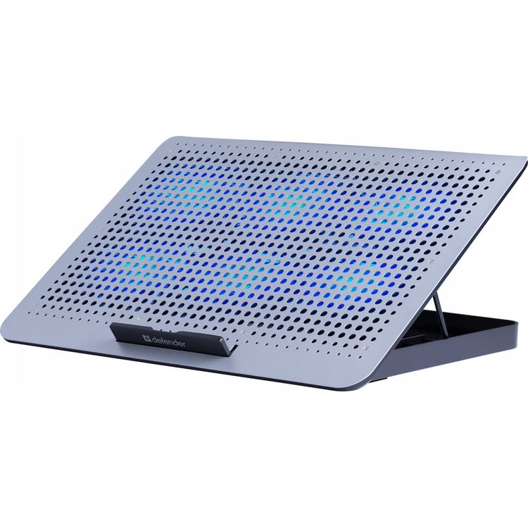 Tootefoto - Defenderi jahutuspadi Jahutuspadi NS-520 s learvuti 15,6" 2xUSB 6 ventilaatoriga taustvalgus metallist