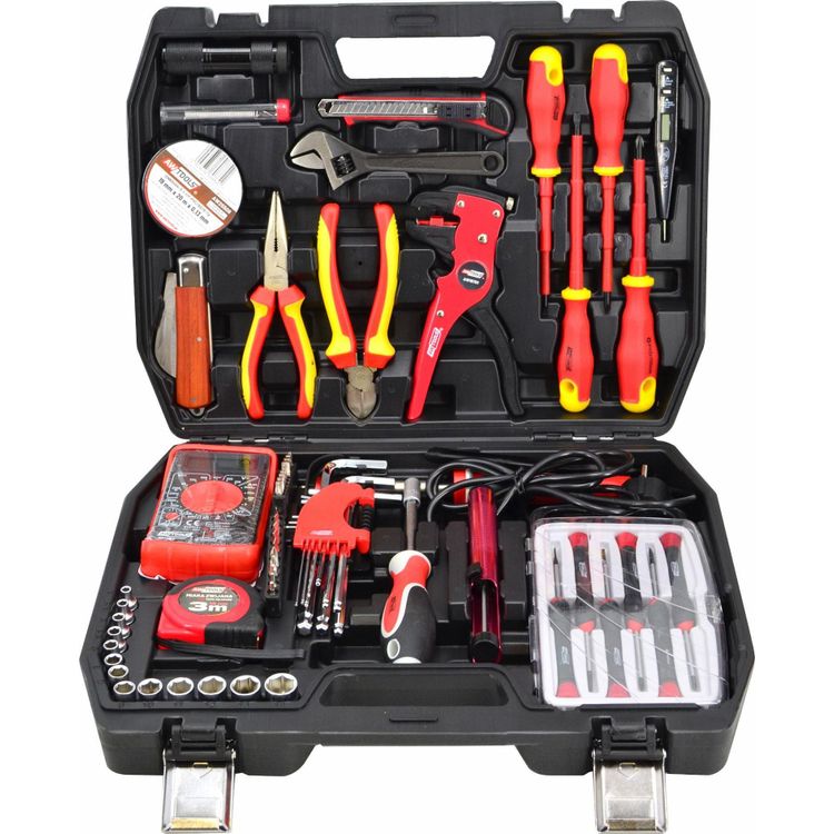 Tootefoto - AWTOOLS TOOL SET FOR ELECTRICIANS 68pcs.