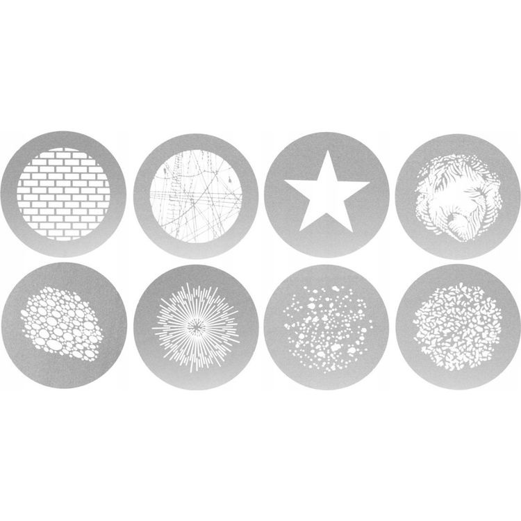 Tootefoto - GlareOne GlareOne Spotlight Gobo Set 3 maskide komplekt