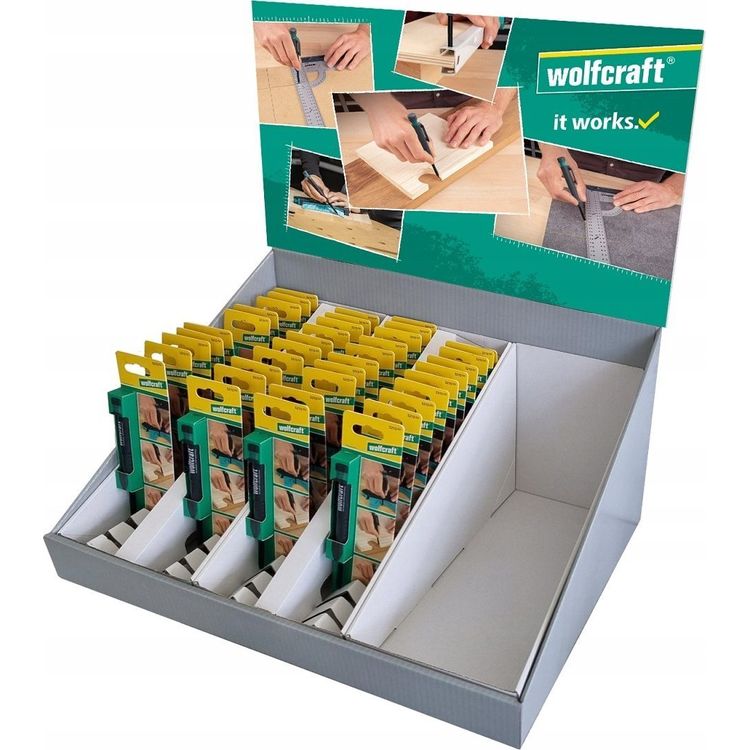 Tootefoto - Wolfcraft Pliiats s gavate aukude m rgistamiseks, Wolfcraft, v ljapanek 40 tk