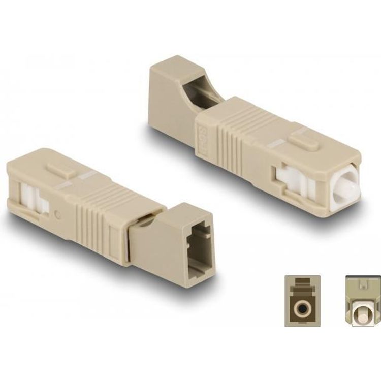 Tootefoto - DeLOCK 87942 kiudoptiline adapter LC/SC 1 tk Bee