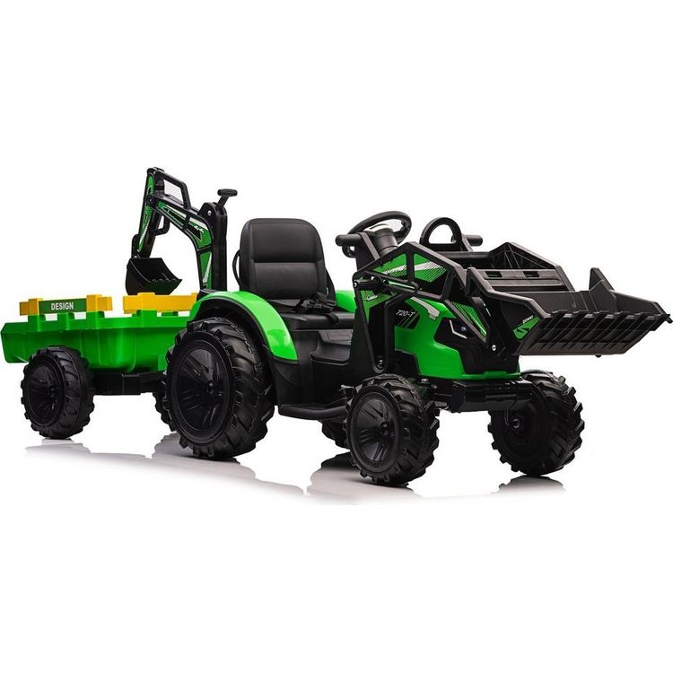 Tootefoto - SX2068 akuekskavaator poolhaagisega Rohelised LEAN AUTOD