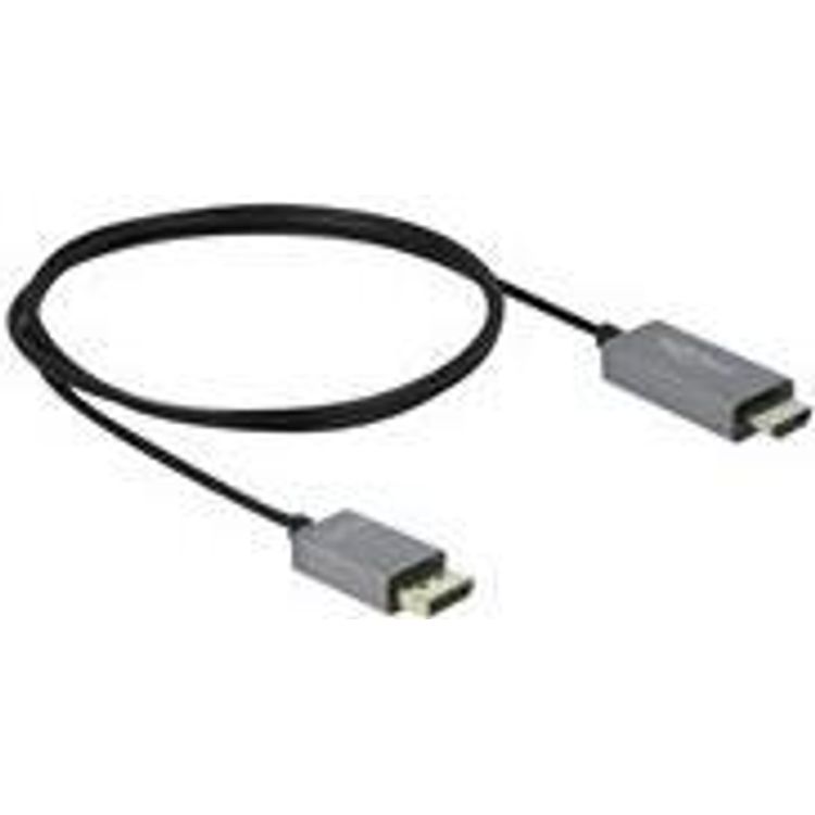 Tootefoto - DeLOCK 85928 videokaabliadapter 1 m DisplayPort HDMI Must, Hall