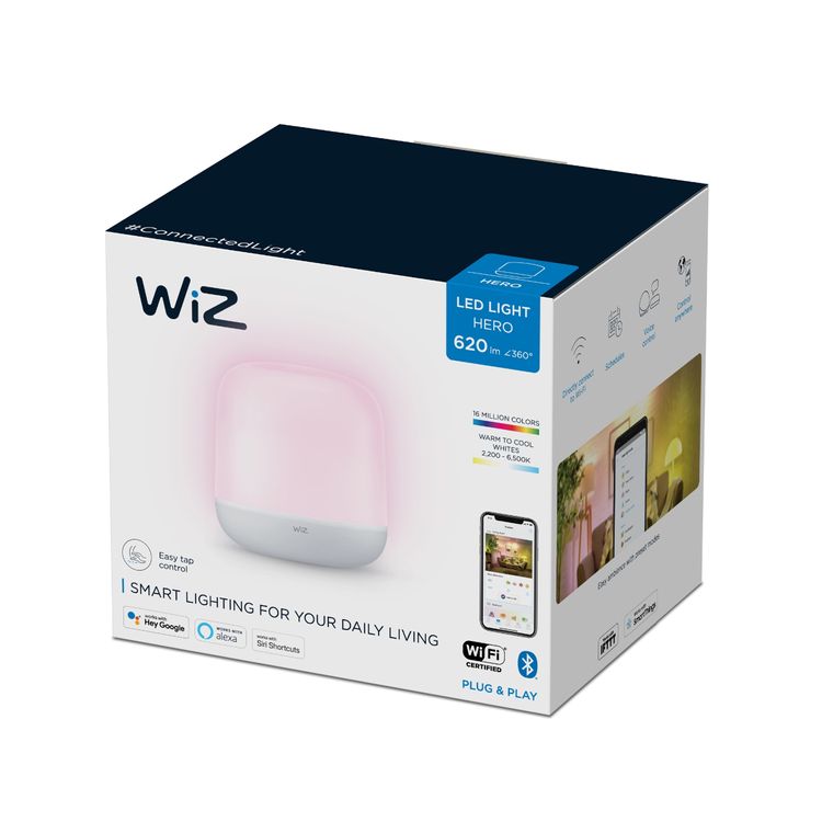 Tootefoto - WiZ Hero Portable Tischleuchte Tunable White&Colour Wei