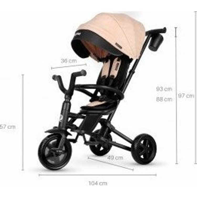 Tootefoto - Qplay Qplay kolmerattaline Nova Niello Khaki