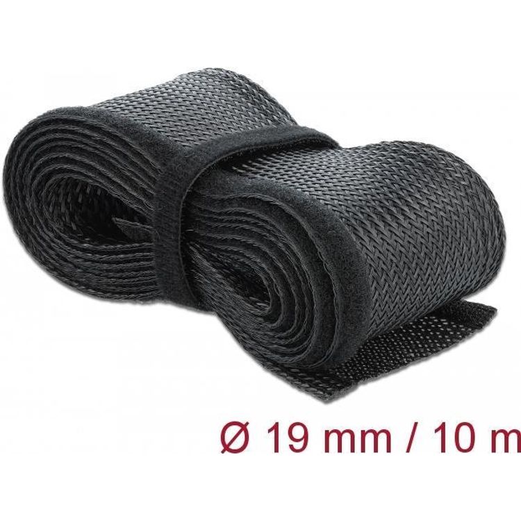 Tootefoto - DeLOCK 19056 kaabliisolatsioon Kaablisoomus Must 1 tk