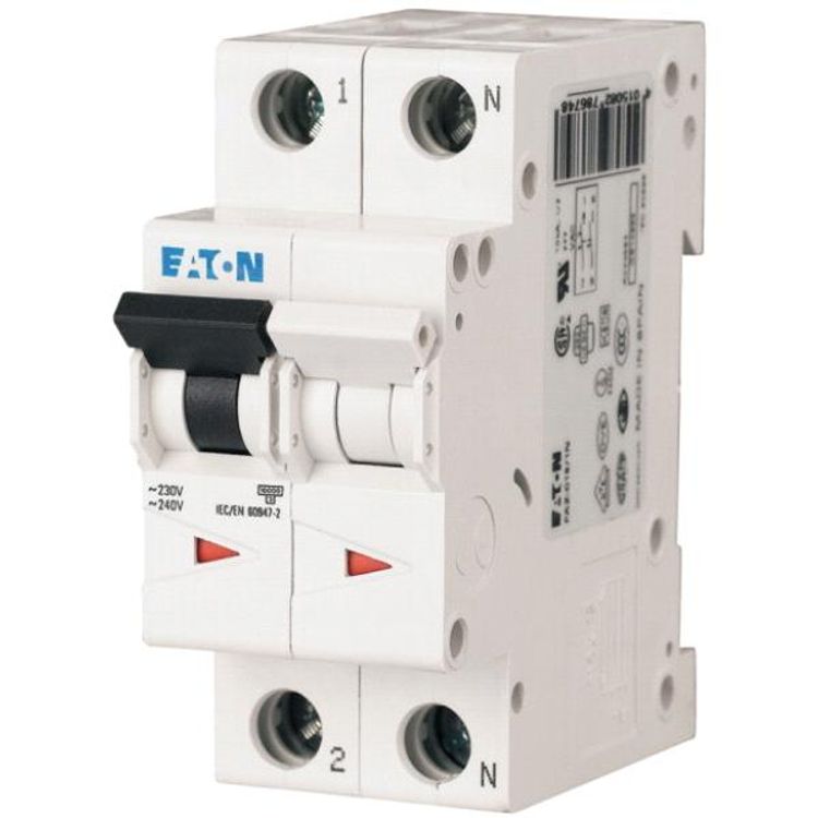 Tootefoto - Eaton Miniature circuit breaker FAZ-B6 / 1N 1 + N B 6A 15kA 278642