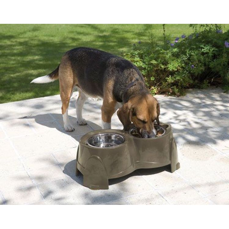 Tootefoto - Savic ERGO FEEDER M BOWLS AND STAND